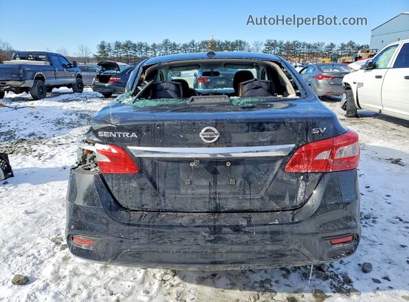 3N1AB7AP0JY211714 2018 NISSAN SENTRA Black Вид ззаду