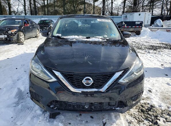 3N1AB7AP0JY211714 2018 NISSAN SENTRA Black Вид спереду
