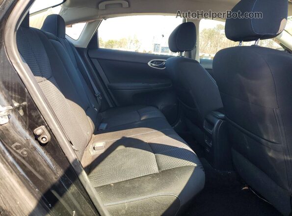3N1AB7AP0JY216783 2018 NISSAN SENTRA Black Vista de los asientos traseros