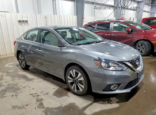 3N1AB7AP0JY221689 2018 NISSAN SENTRA Gray Front right