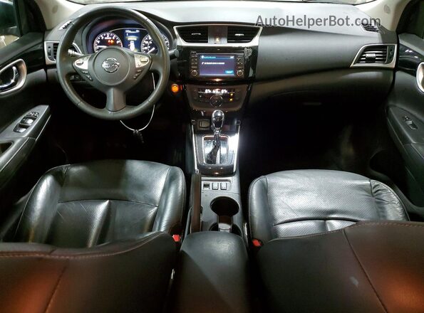 3N1AB7AP0JY221689 2018 NISSAN SENTRA Gray Dashboard view