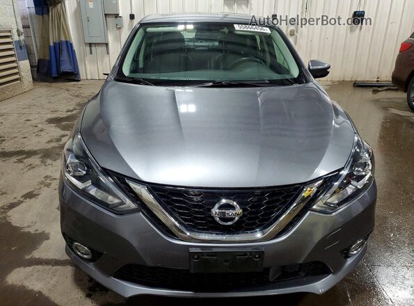 3N1AB7AP0JY221689 2018 NISSAN SENTRA Gray Front view