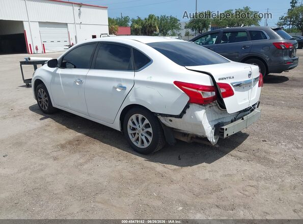3N1AB7AP0JY227203 2018 NISSAN SENTRA White Հետևի ձախ