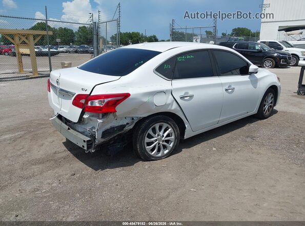 3N1AB7AP0JY227203 2018 NISSAN SENTRA White Հետևի աջ