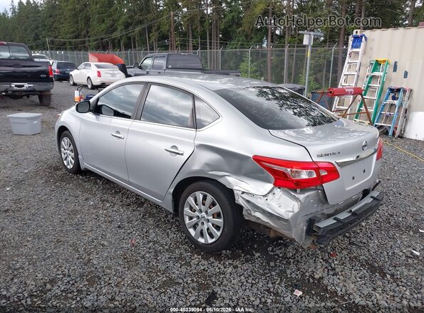 3N1AB7AP0JY228187 2018 NISSAN SENTRA Gray Trasero izquierdo