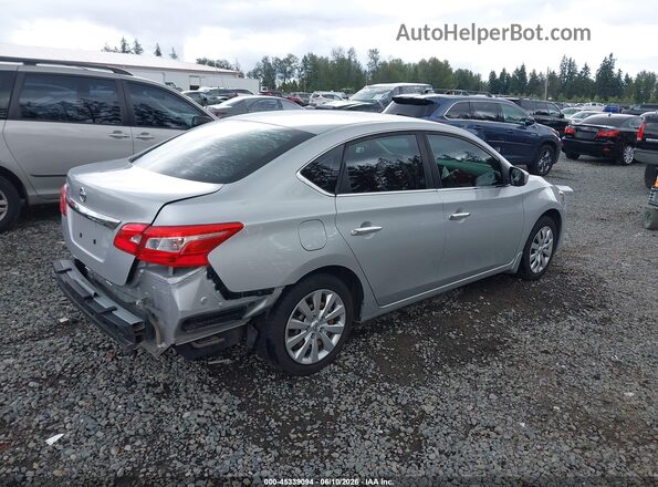 3N1AB7AP0JY228187 2018 NISSAN SENTRA Gray Trasero derecho