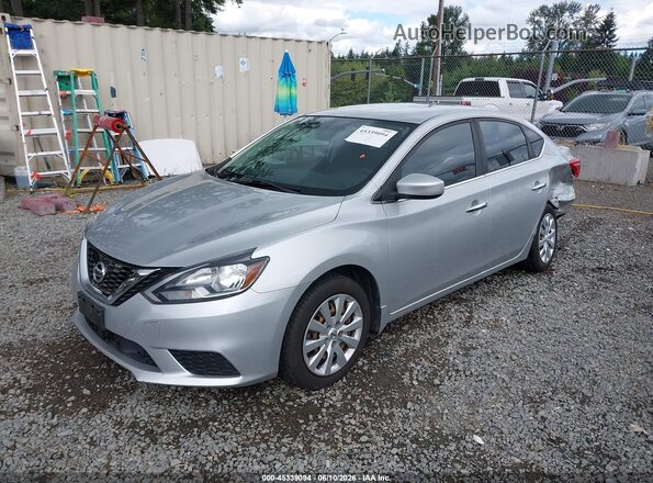 3N1AB7AP0JY228187 2018 NISSAN SENTRA Gray Vista tres cuartos delantera izquierda