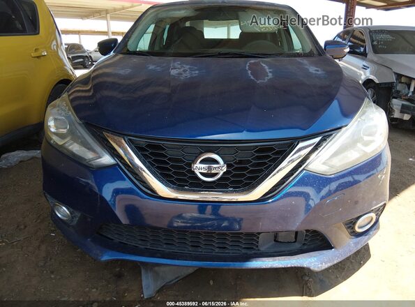 3N1AB7AP0JY229811 2018 NISSAN SENTRA Blue Widok z przodu
