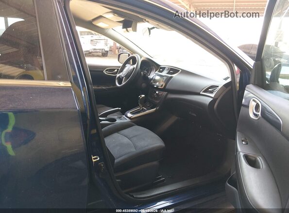 3N1AB7AP0JY229811 2018 NISSAN SENTRA Blue Widok wnętrza z przodu
