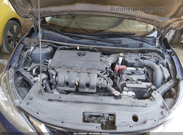 3N1AB7AP0JY229811 2018 NISSAN SENTRA Blue Widok z tyłu