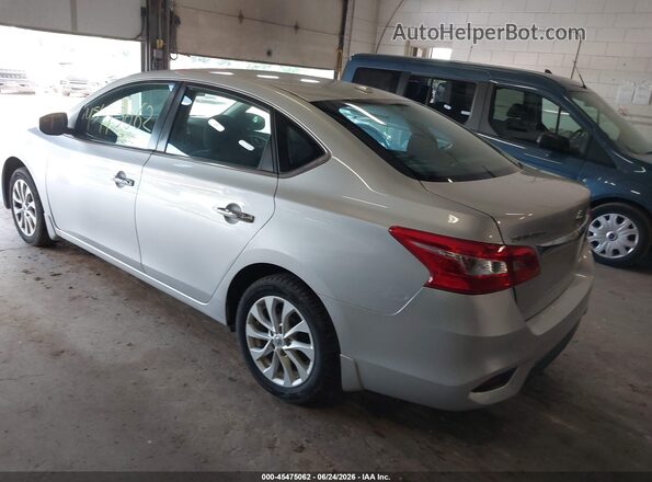 3N1AB7AP0JY231901 2018 NISSAN SENTRA Silver Trasero izquierdo