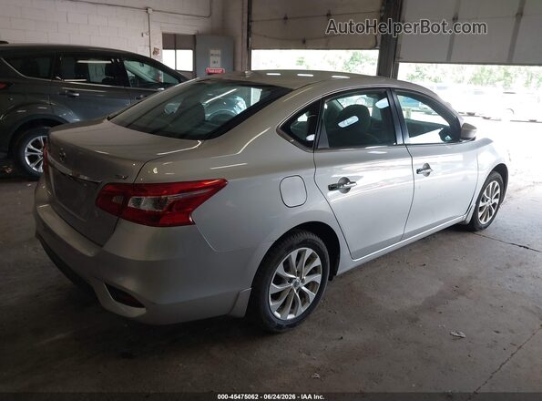 3N1AB7AP0JY231901 2018 NISSAN SENTRA Silver Trasero derecho