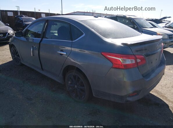 3N1AB7AP0JY245295 2018 NISSAN SENTRA Gray Задня ліва чверть