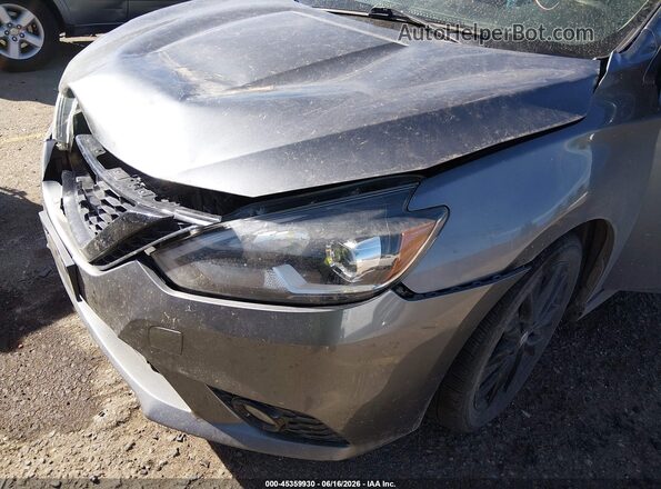 3N1AB7AP0JY245295 2018 NISSAN SENTRA Gray Панорамний вид салону 360°