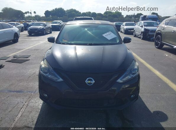 3N1AB7AP0JY252957 2018 NISSAN SENTRA Black Вид панелі приладів