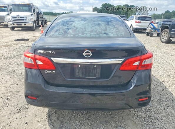 3N1AB7AP0JY253512 2018 NISSAN SENTRA Black Rear view