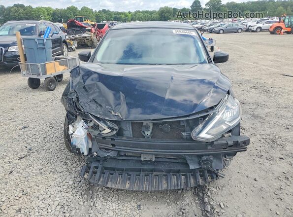3N1AB7AP0JY253512 2018 NISSAN SENTRA Black Front view