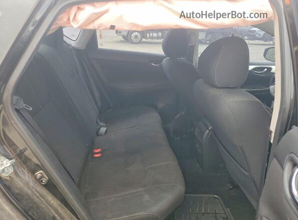 3N1AB7AP0JY253512 2018 NISSAN SENTRA Black Rear seats view