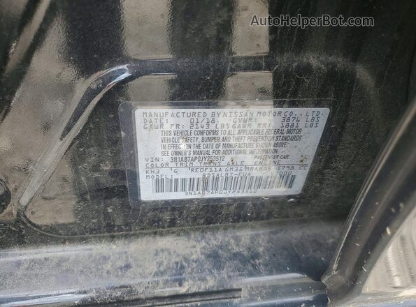 3N1AB7AP0JY253512 2018 NISSAN SENTRA Black Engine compartment view