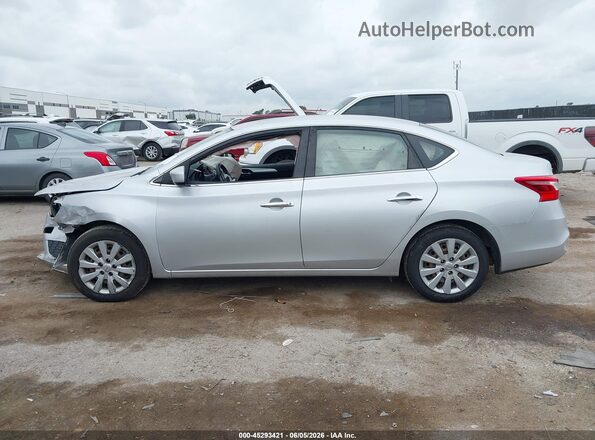 3N1AB7AP0JY255003 2018 NISSAN SENTRA Серебряный 