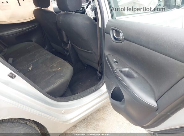 3N1AB7AP0JY255003 2018 NISSAN SENTRA Серебряный Вид наклейки с VIN-кодом