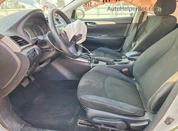 3N1AB7AP0JY280273 2018 NISSAN SENTRA Silver Սալոնի դիմացի տեսք