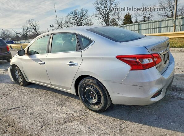 3N1AB7AP0JY280273 2018 NISSAN SENTRA Silver Հետևի ձախ