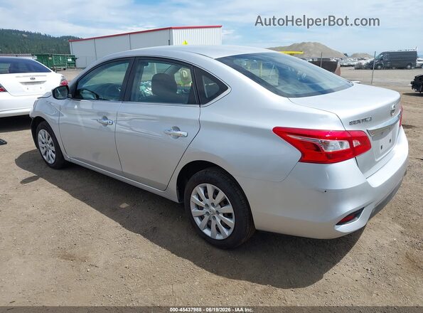 3N1AB7AP0JY291094 2018 NISSAN SENTRA Silver Trasero izquierdo