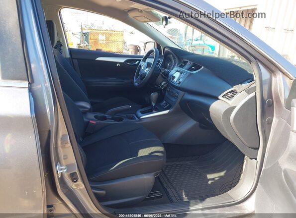 3N1AB7AP0JY292049 2018 NISSAN SENTRA Gray წინა სალონის ხედი