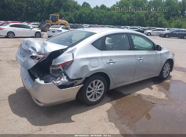 3N1AB7AP0JY294416 2018 NISSAN SENTRA Silver Tył prawy