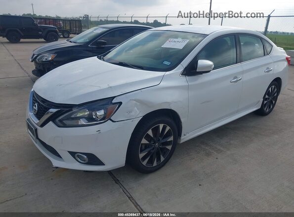 3N1AB7AP0JY297431 2018 NISSAN SENTRA White Przód lewy