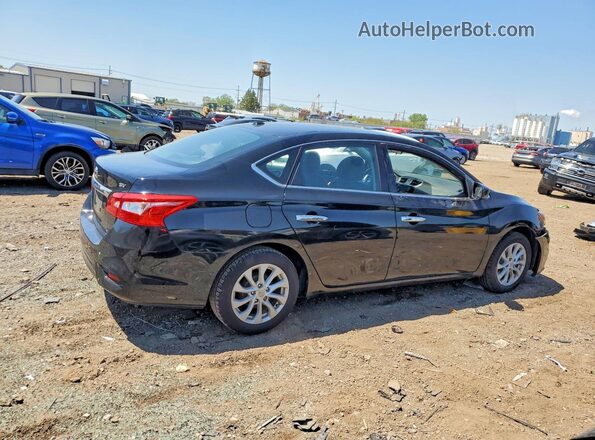 3N1AB7AP0JY305124 2018 NISSAN SENTRA Black Задня права чверть