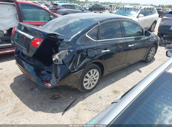 3N1AB7AP0JY342495 2018 NISSAN SENTRA Black Trasero derecho