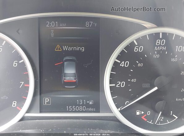 3N1AB7AP0JY342495 2018 NISSAN SENTRA Black Vista de los asientos traseros