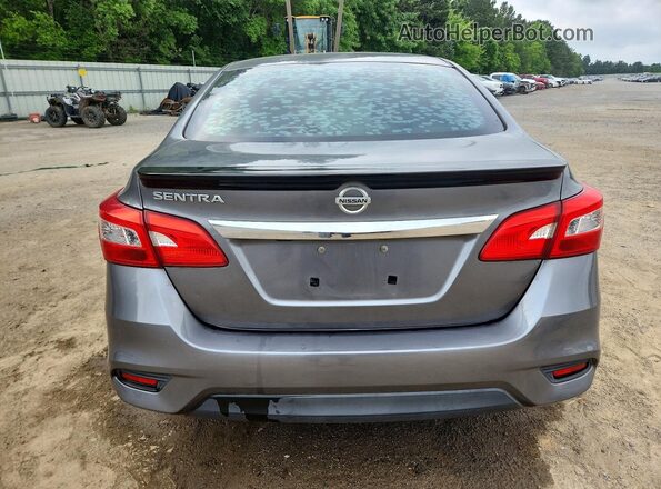 3N1AB7AP0JY342996 2018 NISSAN SENTRA Серый Вид сзади