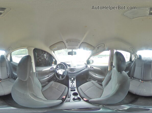 3N1AB7AP0JY342996 2018 NISSAN SENTRA Серый Панорамный вид салона 360°