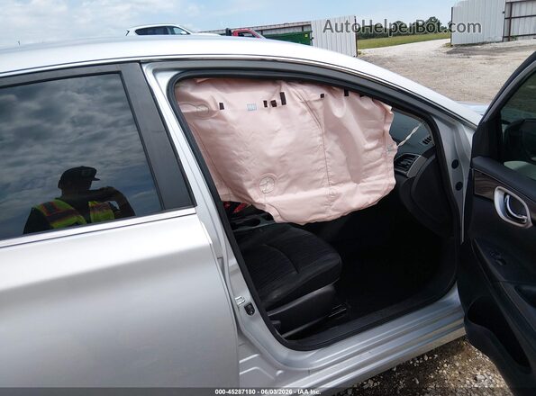 3N1AB7AP0KL621654 2019 NISSAN SENTRA Silver Սալոնի դիմացի տեսք