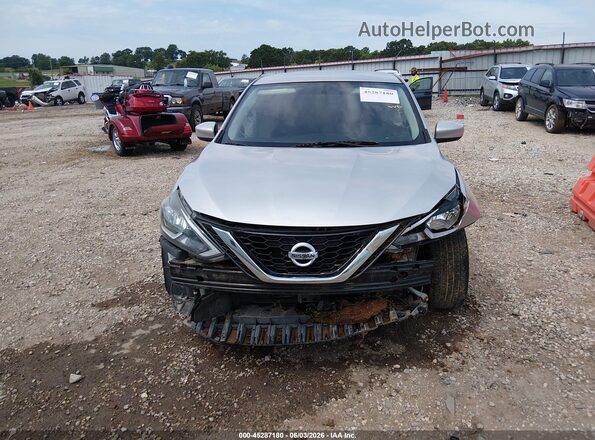 3N1AB7AP0KL621654 2019 NISSAN SENTRA Silver Սալոնի հետևի տեսք