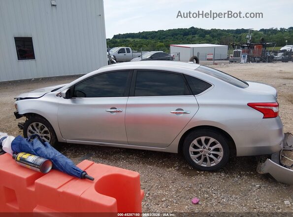 3N1AB7AP0KL621654 2019 NISSAN SENTRA Silver 
