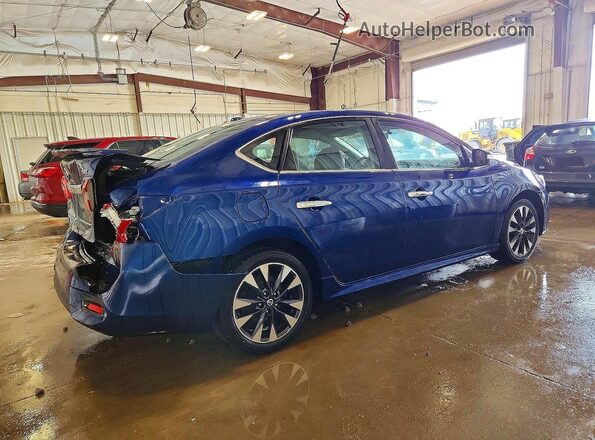3N1AB7AP0KY219345 2019 NISSAN SENTRA Blue 