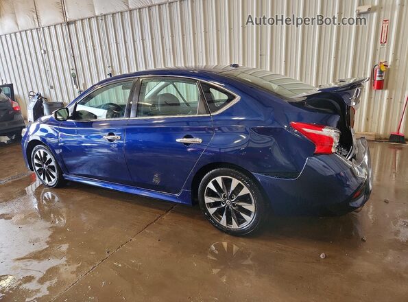 3N1AB7AP0KY219345 2019 NISSAN SENTRA Blue 