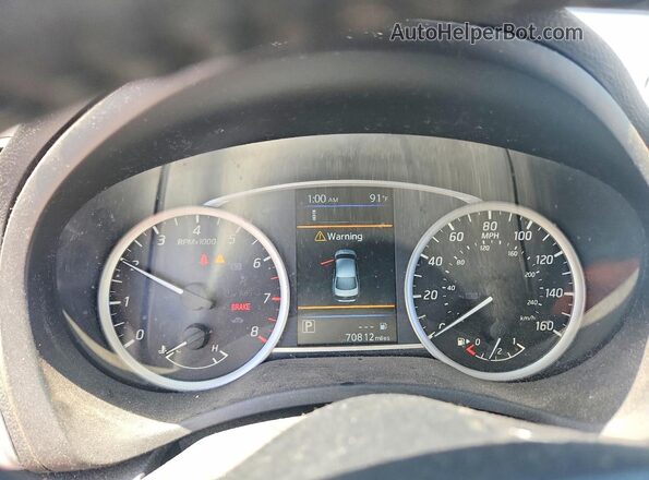 3N1AB7AP0KY240924 2019 NISSAN SENTRA Blue Vista del cuadro de instrumentos