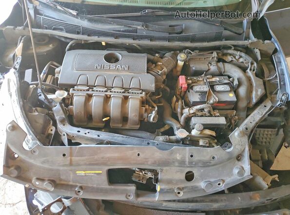 3N1AB7AP0KY251230 2019 NISSAN SENTRA Black უკანა სალონის ხედი