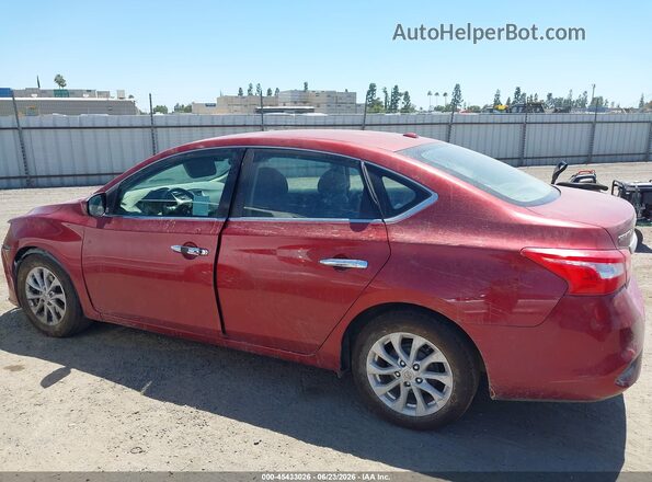 3N1AB7AP0KY262695 2019 NISSAN SENTRA Red 
