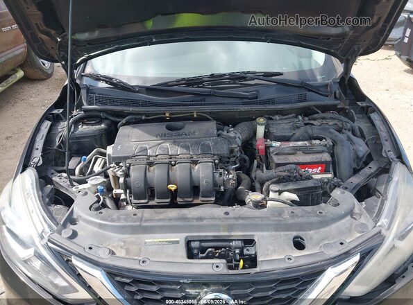 3N1AB7AP0KY271736 2019 NISSAN SENTRA Черный Вид сзади