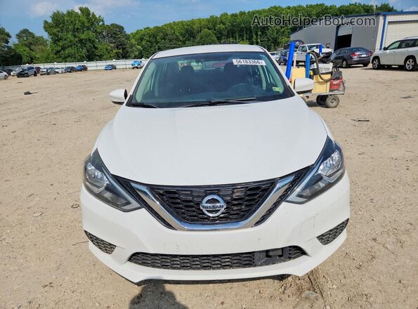 3N1AB7AP0KY278654 2019 NISSAN SENTRA White Vista frontal