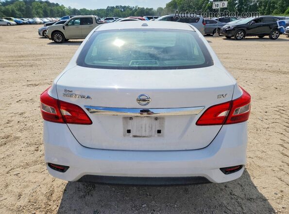 3N1AB7AP0KY278654 2019 NISSAN SENTRA White Vista trasera