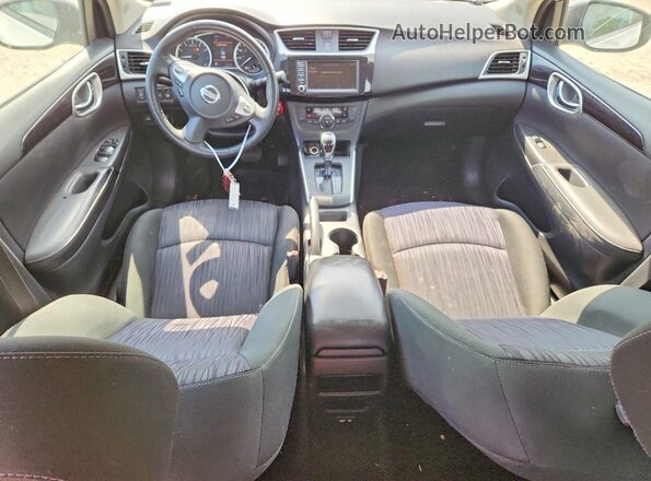 3N1AB7AP0KY278654 2019 NISSAN SENTRA White Vista del salpicadero