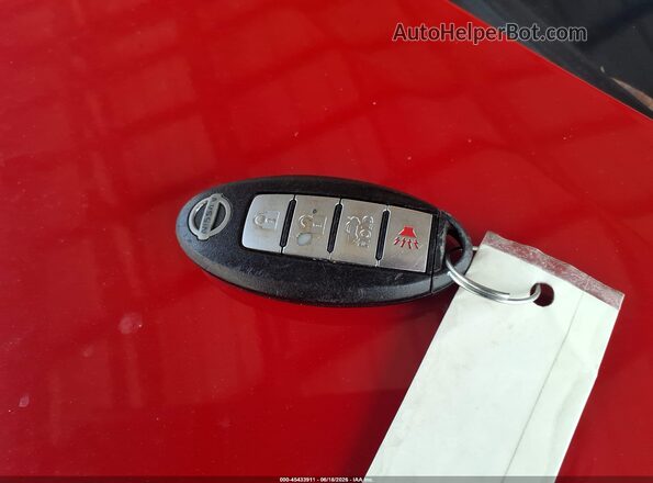 3N1AB7AP0KY292733 2019 NISSAN SENTRA Red Vista del salpicadero