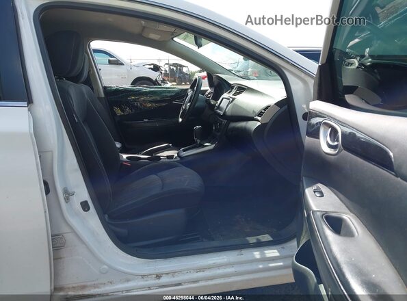 3N1AB7AP0KY312561 2019 NISSAN SENTRA White Front interior view